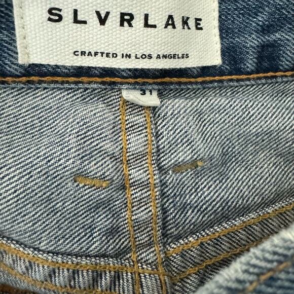 SLVRLAKE Women’s Frankie Cropped Flare Jeans Size 31 - Picture 8 of 10